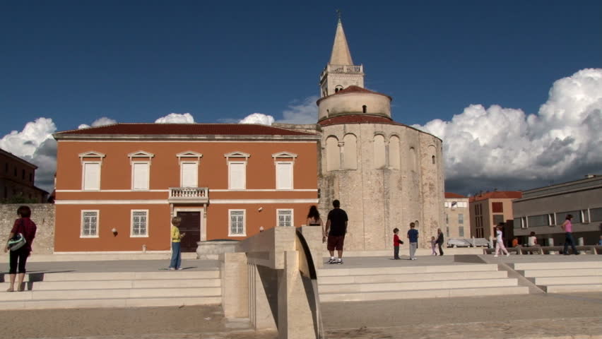Ancient Round Church in Zadar Croatia