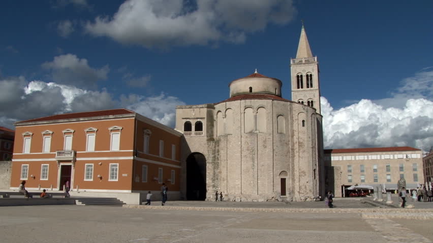Ancient Round Church in Zadar Croatia