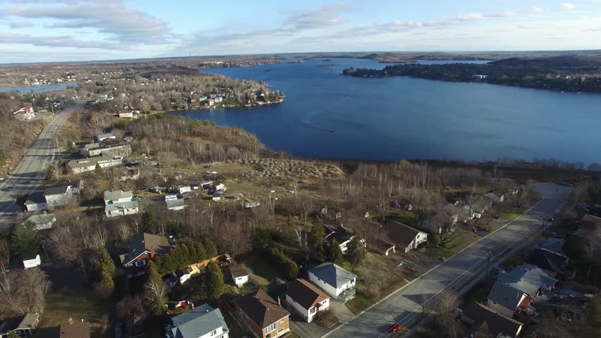 Aerial of Sudbury Ontario