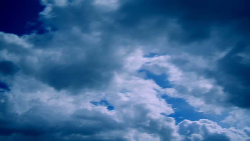 flashing light to dark clouds in active sky 16