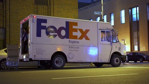 Fedex Truck Stock Video Footage 4k And Hd Video Clips Shutterstock