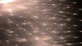 Orange Flood Lights Disco Music Background. Beautiful background with glitter stars and rays. Seamless loop. More videos in my portfolio