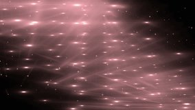Red Flood Lights Disco Music Background. Beautiful background with glitter stars and rays. Seamless loop. More videos in my portfolio