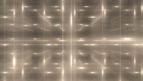 Gold Flood Lights Disco Music Background. Beautiful background with glitter stars and rays. Seamless loop. More videos in my portfolio