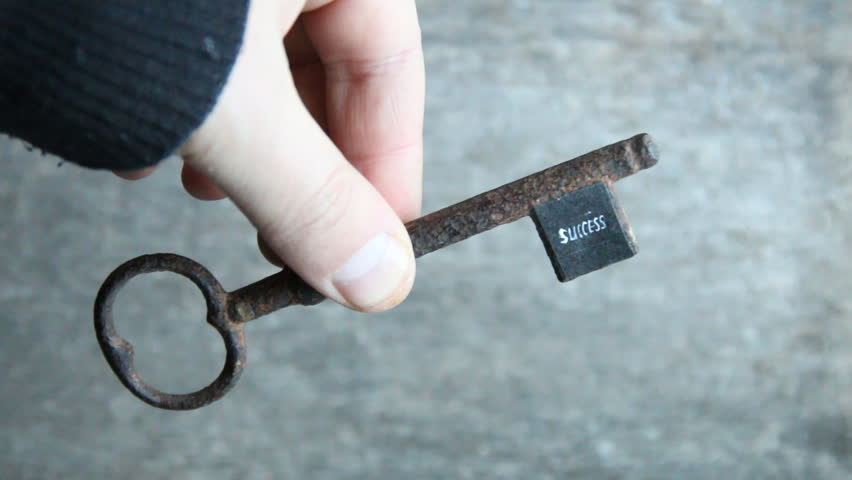 key to success, toned