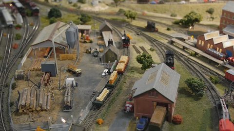 Model train set