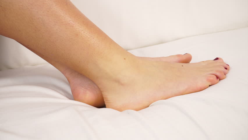 woman ankle