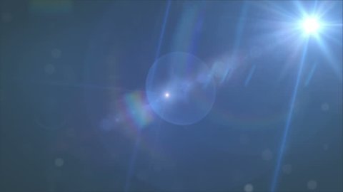 abstract striking modern solar lens flare motion background