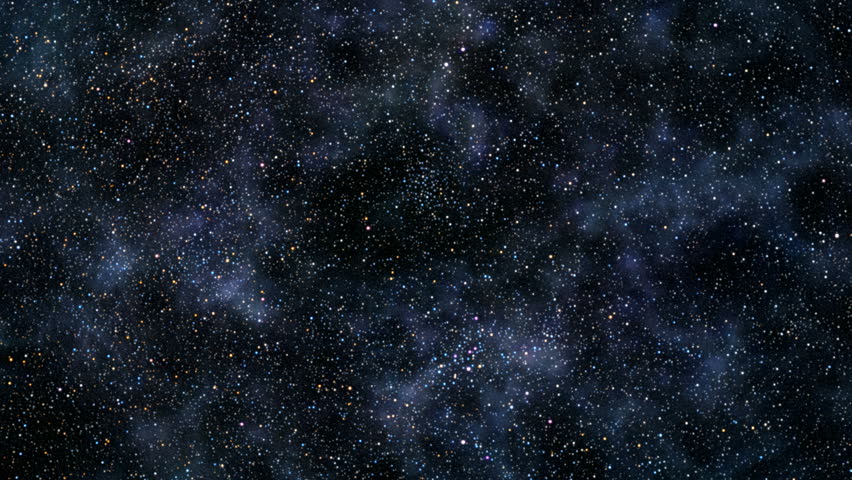 Animation of cosmic flight through dense field of stars Royalty-Free Stock Footage #13748522