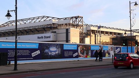 white hart lane london tottenham under development with road and traffic passing on clear day
North London, Tottenham 7th December 2015