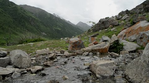 Kyrgyzstan.In the Issyk – Ata  gorge.