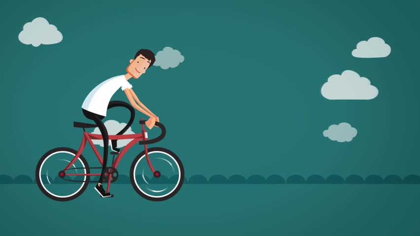471 Cartoon Cyclist Stock Video Footage - 4K and HD Video Clips |  Shutterstock