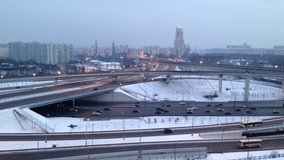 Moscow ring auto road