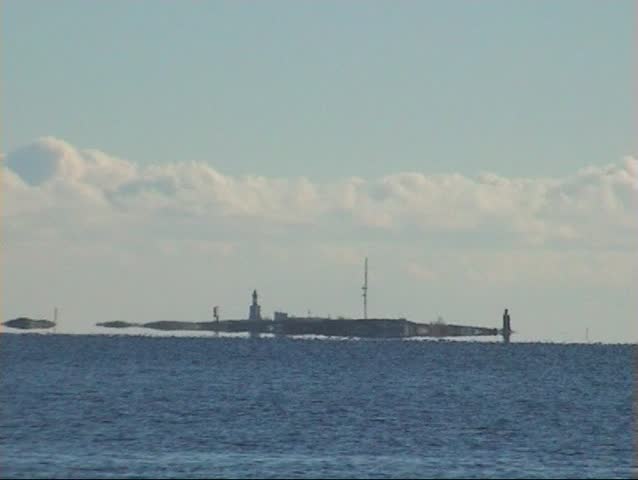 Island in a horizon