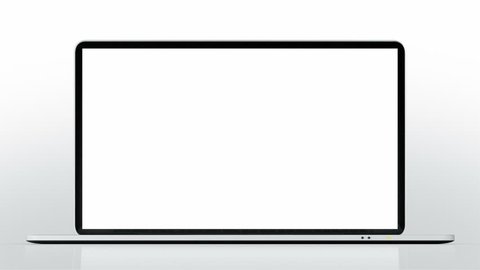 Thin Laptop Animation Spinning Highly Detailed Stock Footage Video (100%  Royalty-free) 13807334 | Shutterstock