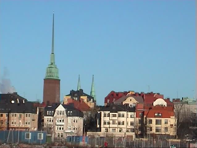 Downtown of Helsinki, view
