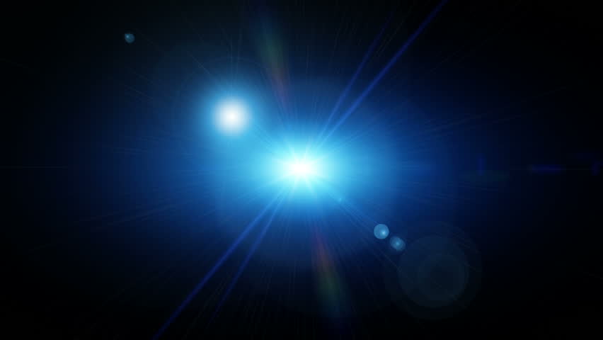 Futuristic video animation with light flares in motion, loop HD 1080p | Shutterstock HD Video #13833470