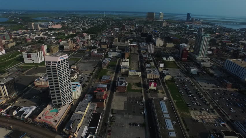 Atlantic City Boardwalk, Steel Pier and Beachfront Casino District, 2015.