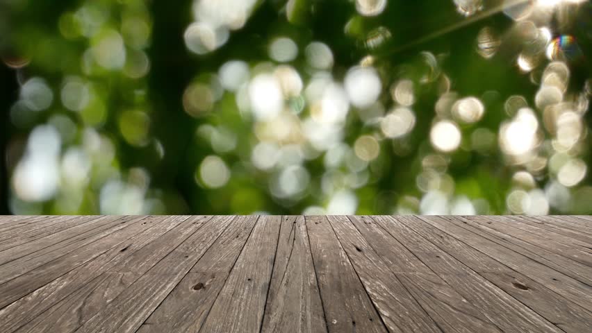 perspective wood display bokeh table nature template natural 4k blur leaf footage moving shutterstock