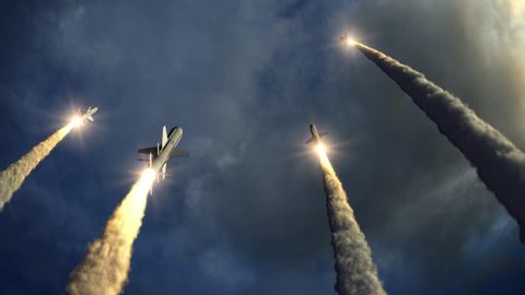 Rockets take off