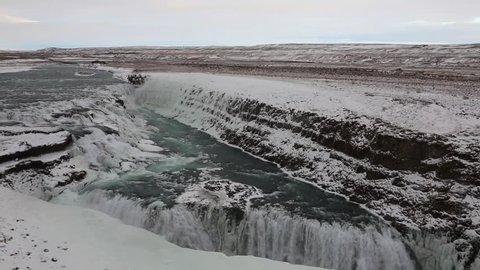 Hvita River and Gullfoss waterfalls - Iceland
