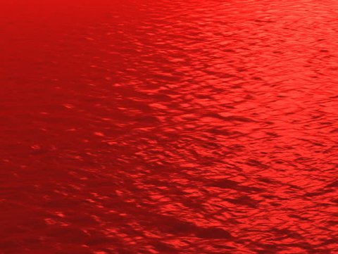 Red Ocean Surface Stock Footage Video (100% Royalty-free) 1392307 ...