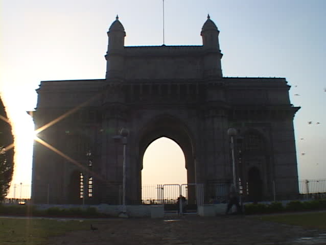 The Taj Mahal hotel in Bombay India.