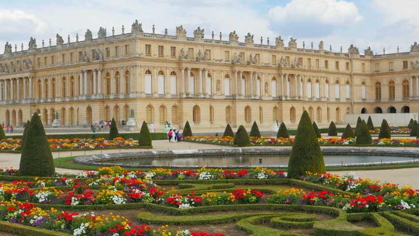 versailles palace paris france 4k Stock Footage Video (100% Royalty ...