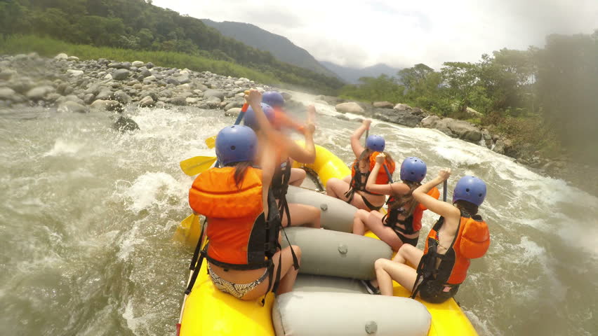 Whitewater Rafting 4k