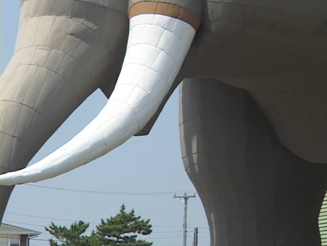 Lucy the Elephant confirms you are in Margate, New Jersey.