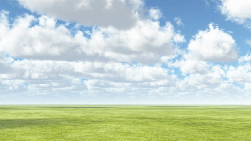 4k timelapse huge clouds rolling over grassland. cg_03207_4k