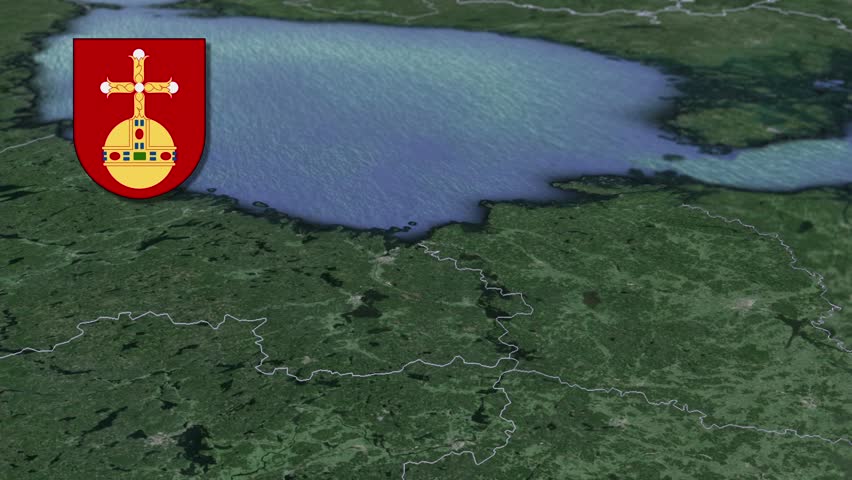 Uppsala with Coat of arms animation map
Counties of Sweden