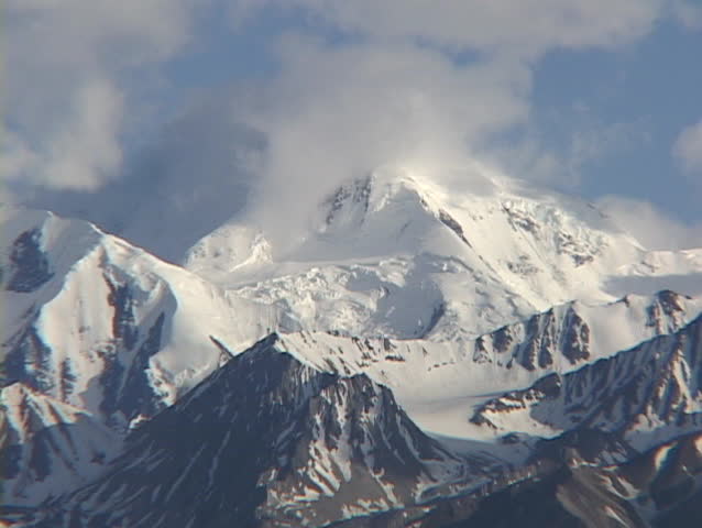 Mt. McKinley in Denali National Park, Alaska.