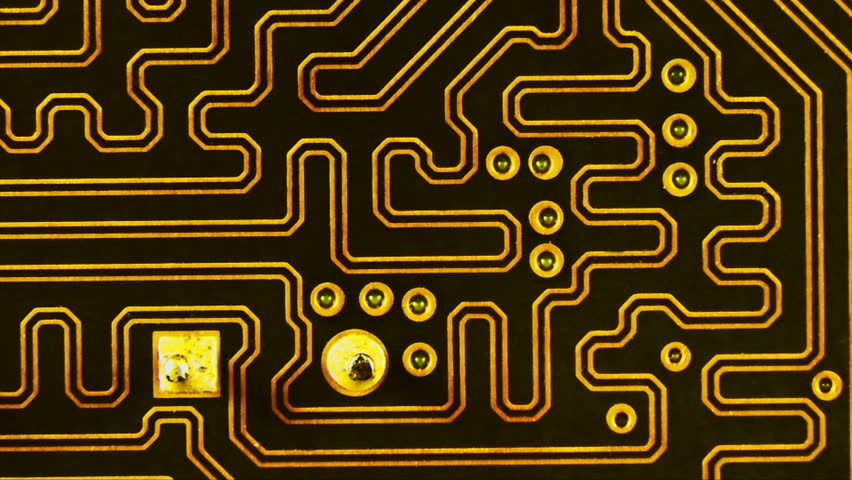 Printed Circuit Boards, Circuit Board Stock Footage Video (100% Royalty