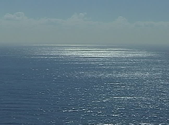 In the middle of the ocean