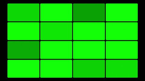 Green Screen Box Designrotating Rounded Squares Stock Footage Video ...