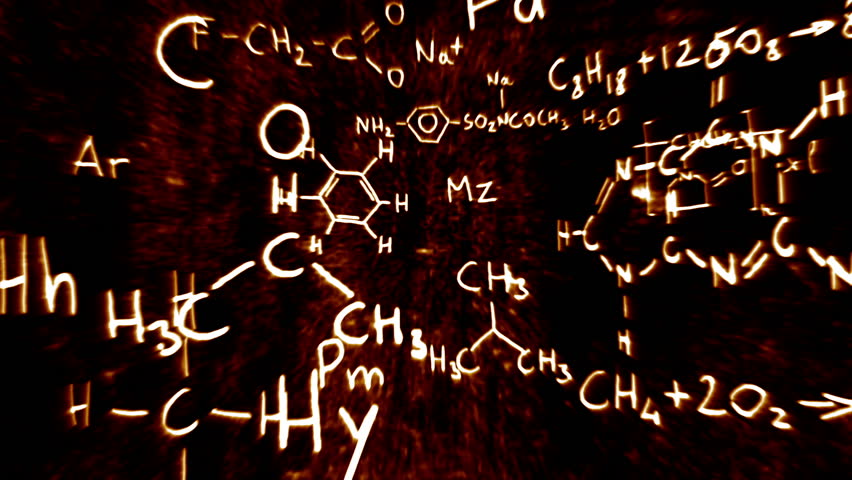 Химические формулы для презентации