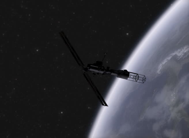 Satellite in Orbit