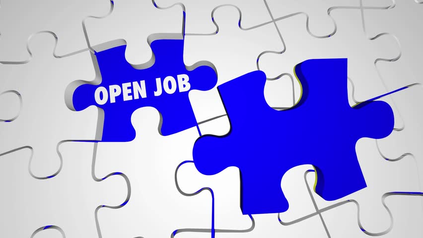 Open Job Position Puzzle Fill Stock Footage Video 100 Royalty Free 14110700 Shutterstock