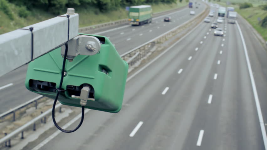 Motorway traffic camera