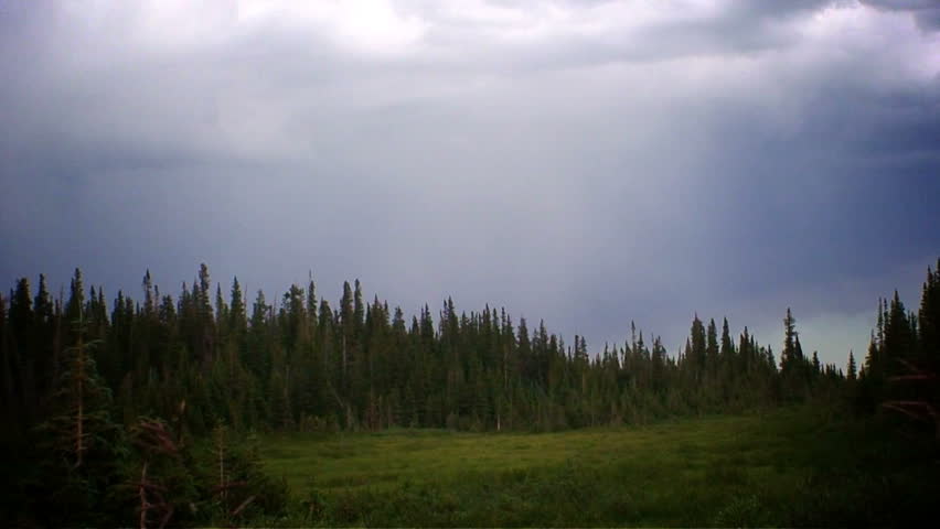 Various time-lapse shots of Rocky Mountains near Denver