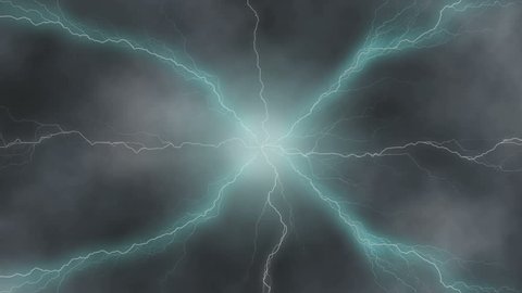 Background with the effects of lightning and clouds