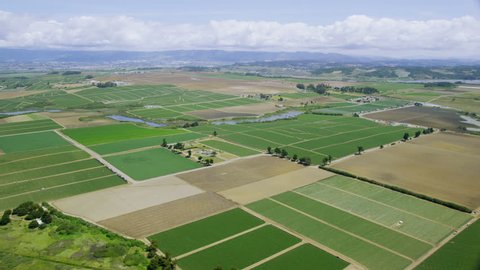 Aerial Shot Of Fields With Stockvideos Filmmaterial 100 Lizenzfrei Shutterstock