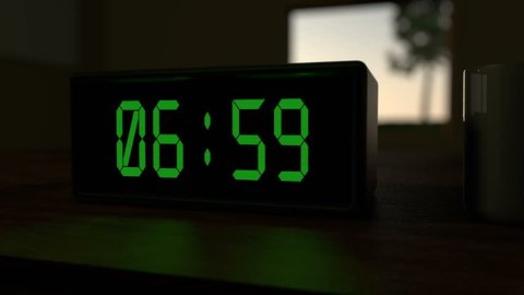 Alarm Clock at 7:00 a.m.