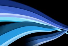 Blue and purple ribbon lines - Powered by Shutterstock - Get 15% off with code: PIKWIZARD15