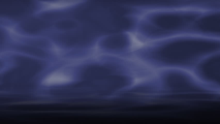 Blue water background , smooth movement