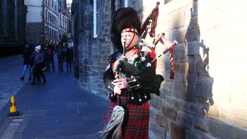 Edinburgh Scotland 29 December Stock Footage Video 100 Royalty Free 14208584 Shutterstock