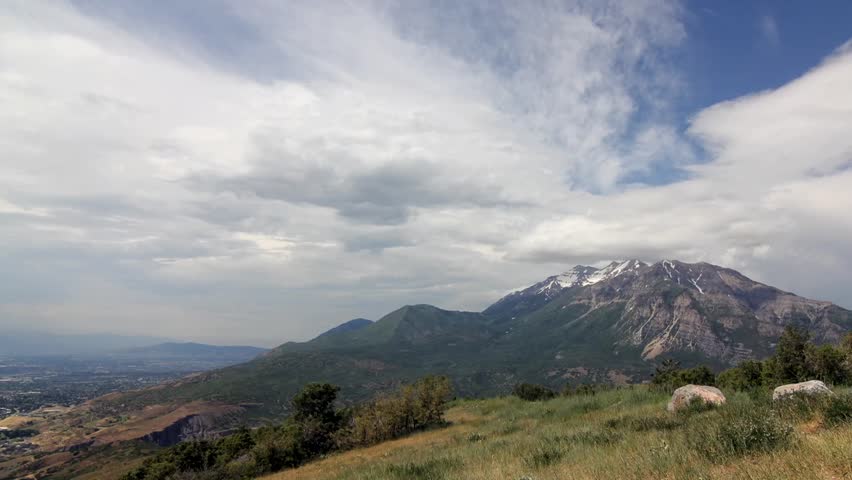 Large cloud time lapse