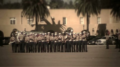 MCRD San Diego, CA - Marine Corps marching band