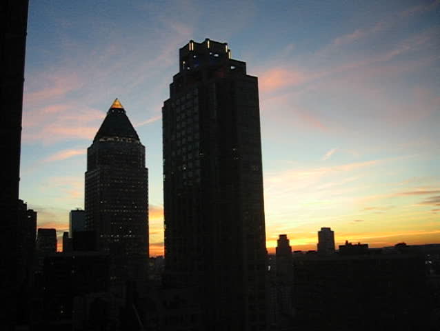 nyc sunset